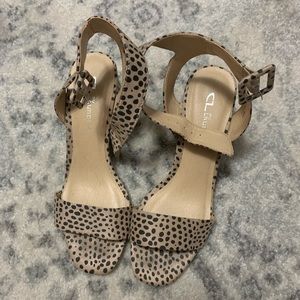 CL by laundry heeled sandals